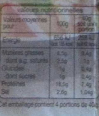 Auchan Lardons de Volaille Nature packshot