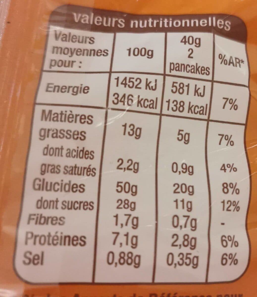 Auchan Pancakes natures packshot