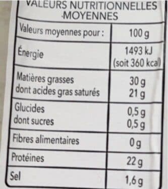 Auchan Morbier packshot
