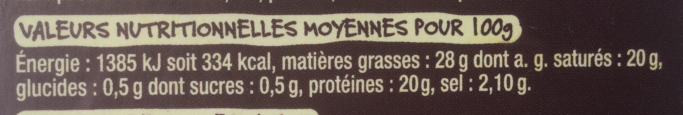 Auchan Fourme d'Ambert packshot