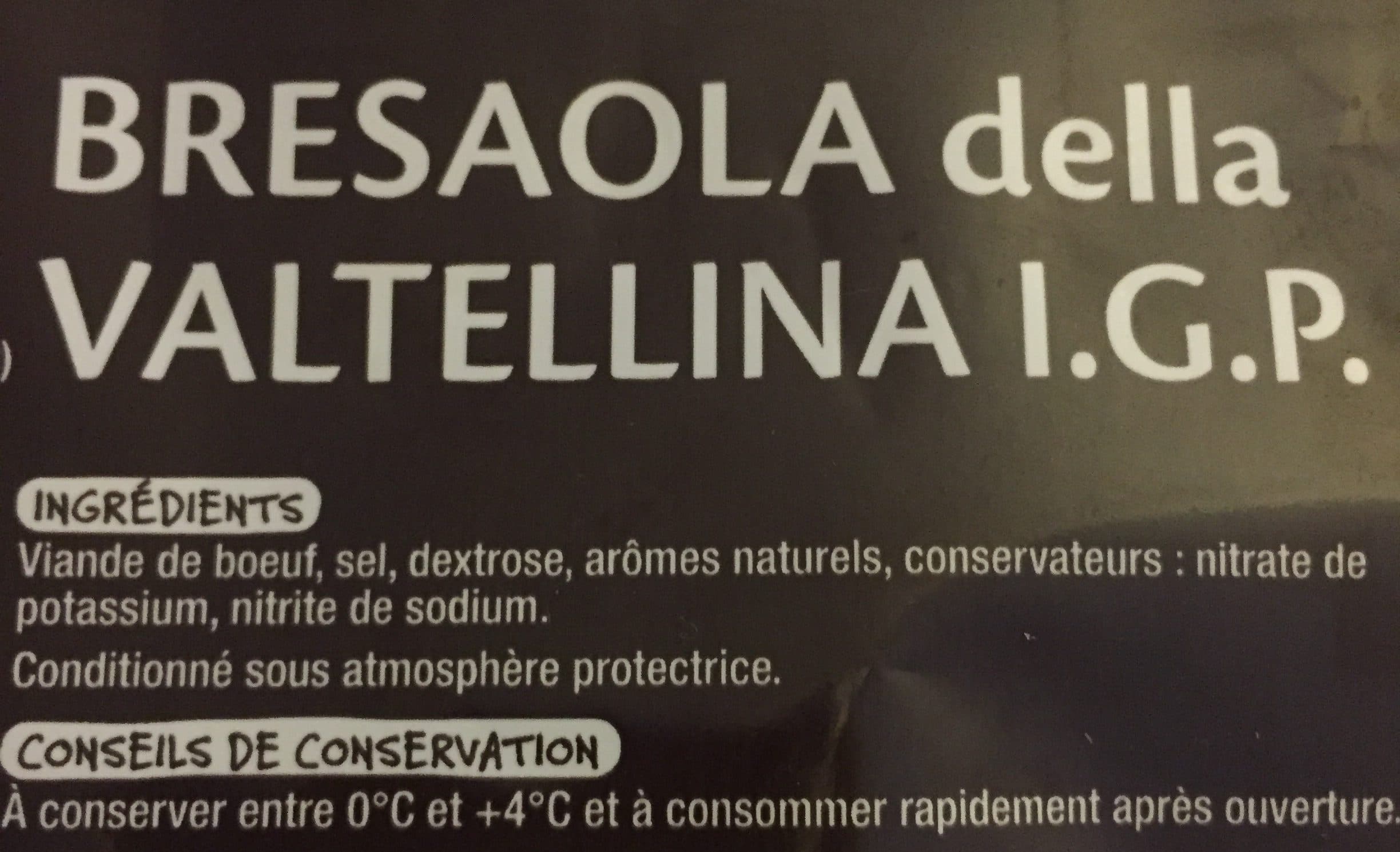 Auchan Bresaola della Valtellina IGP packshot