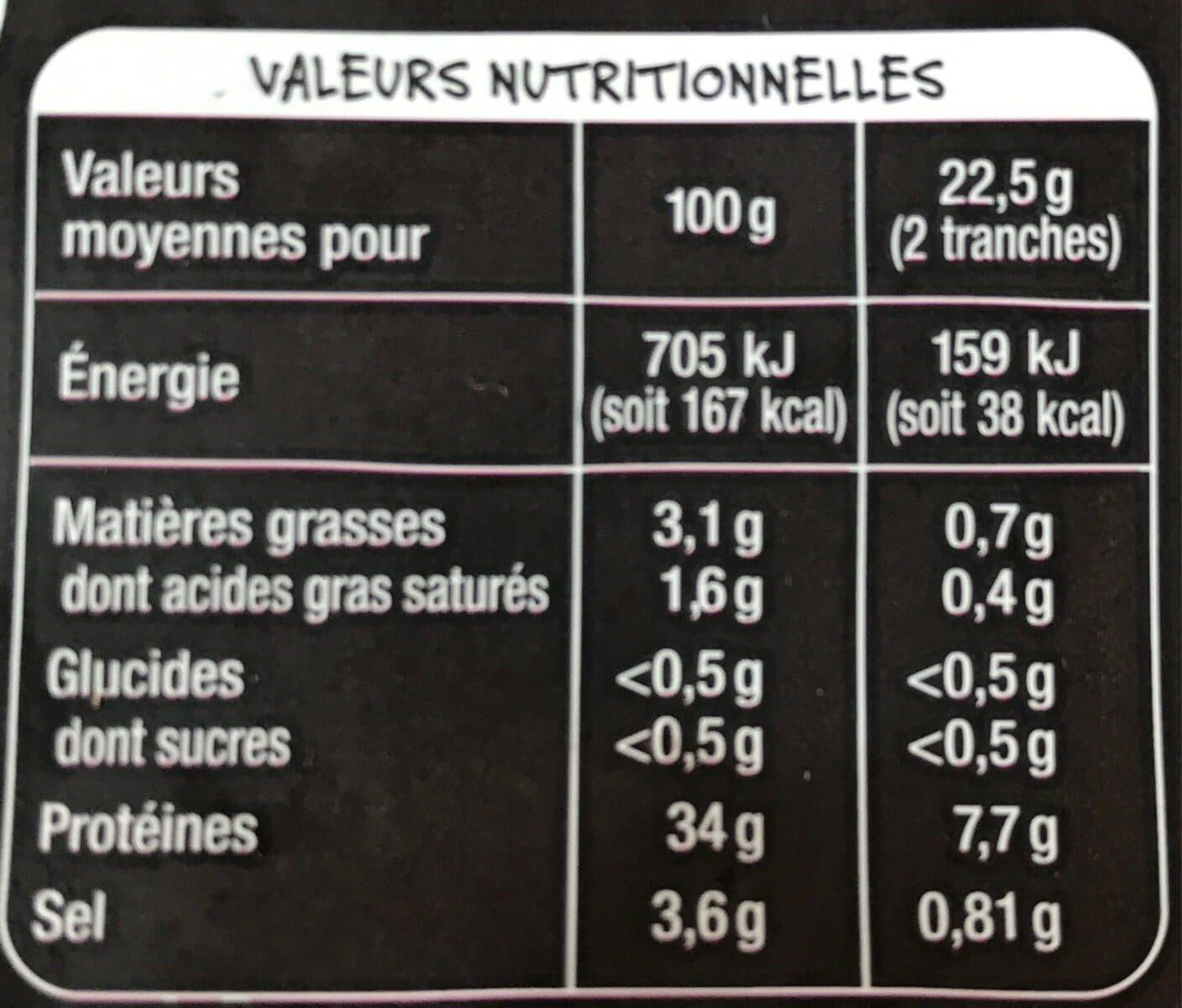 Auchan Bresaola della Valtellina IGP packshot