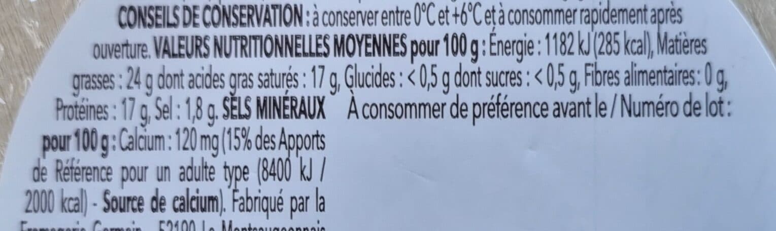 Auchan Époisses packshot
