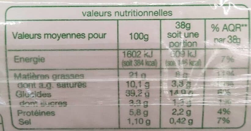 Auchan Pâte feuilletée packshot
