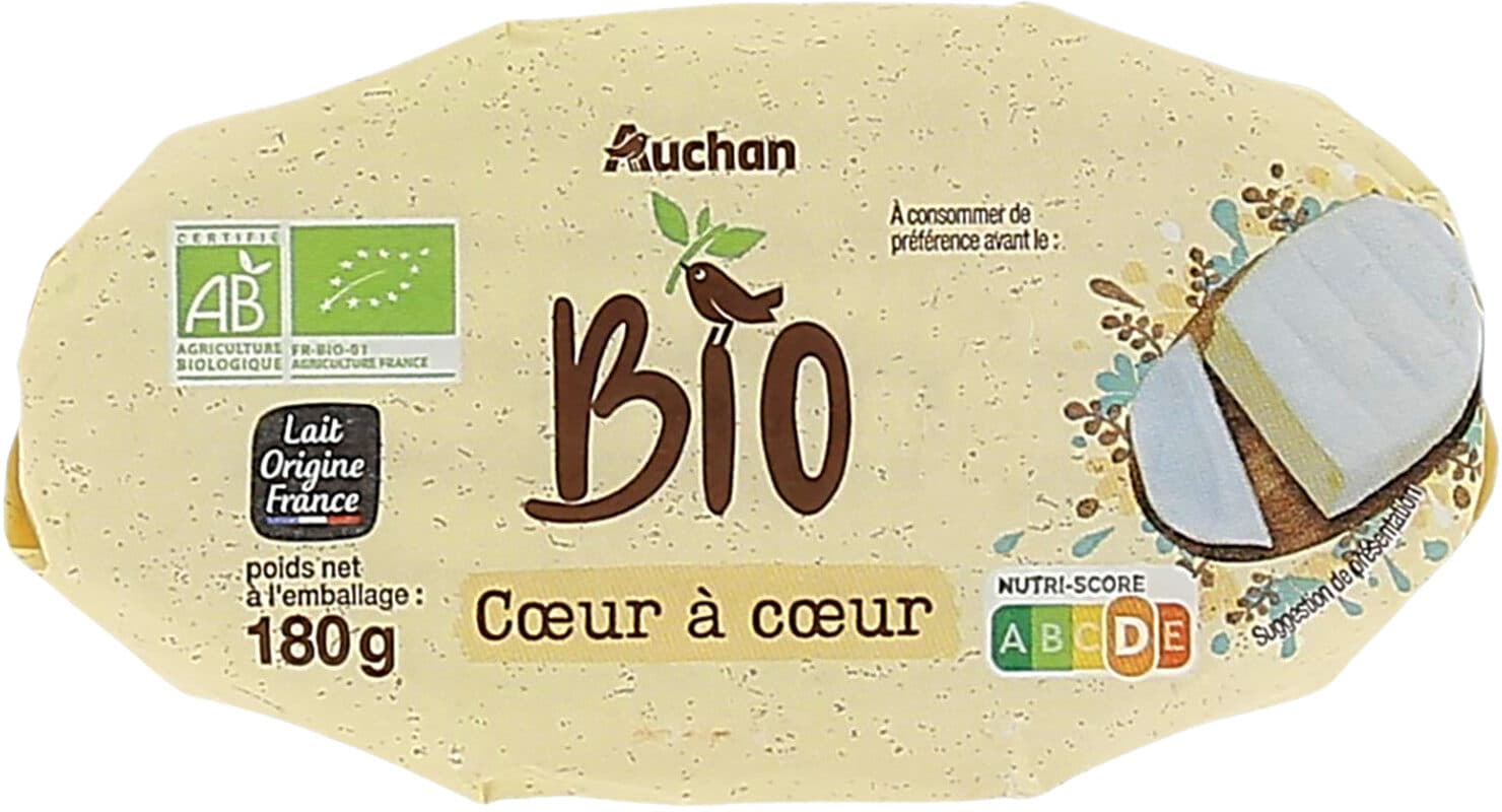 Auchan BIO Cœur à Cœur packshot