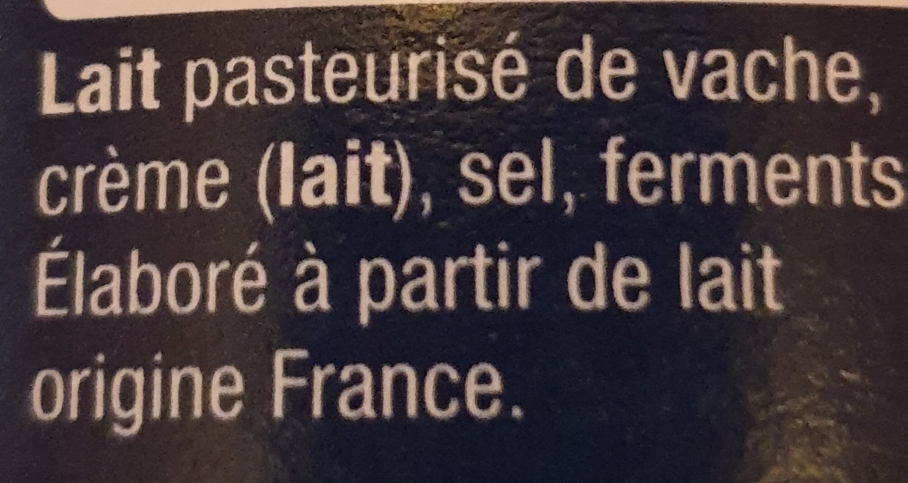 Auchan Le BleuFabriqué en Bresse packshot