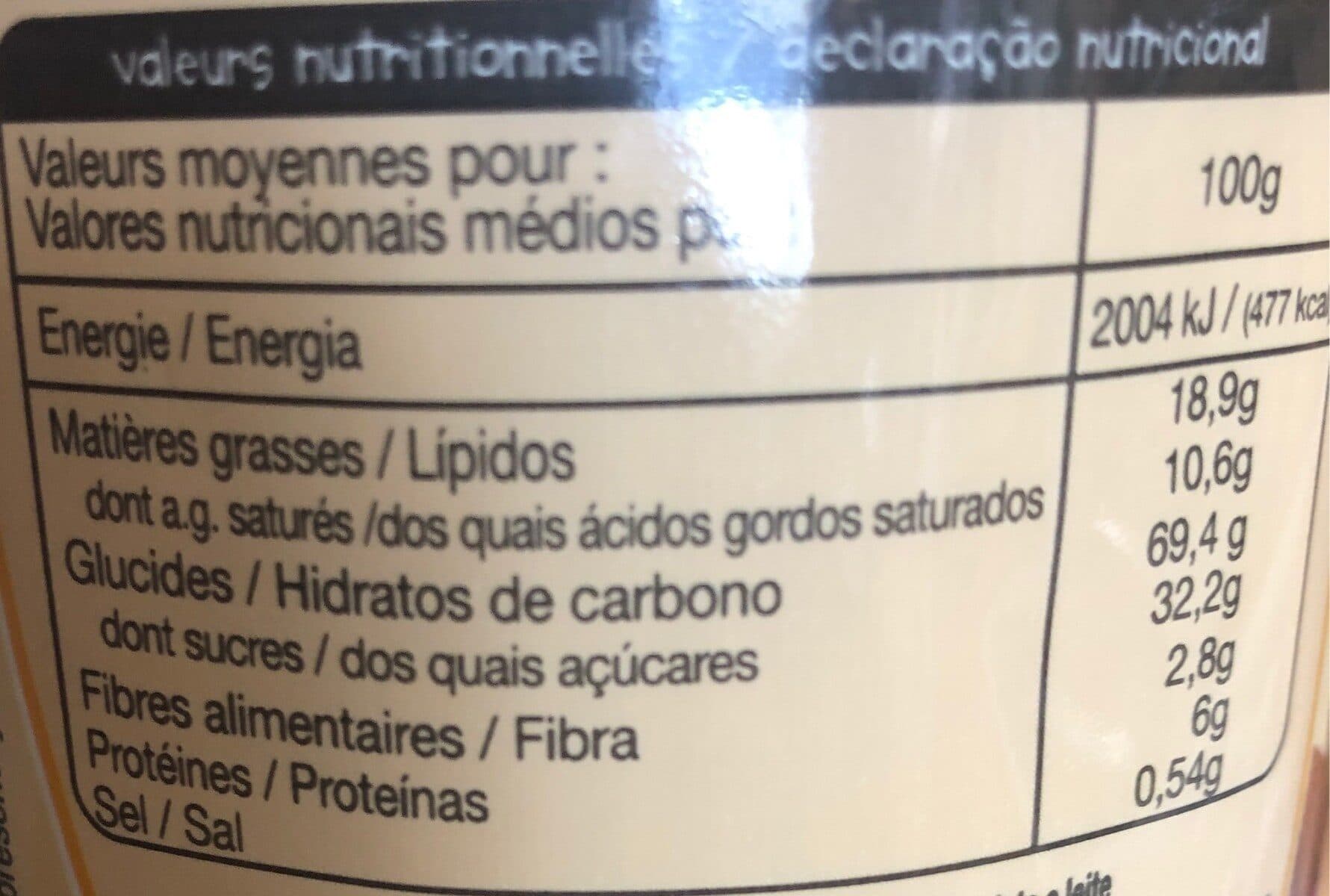 Auchan Mon goûter rond goût lait choco packshot