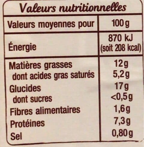 Auchan 4 Quenelles nature issues de l'agriculture biologique packshot