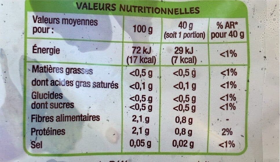 Auchan Jeunes pousses bio packshot