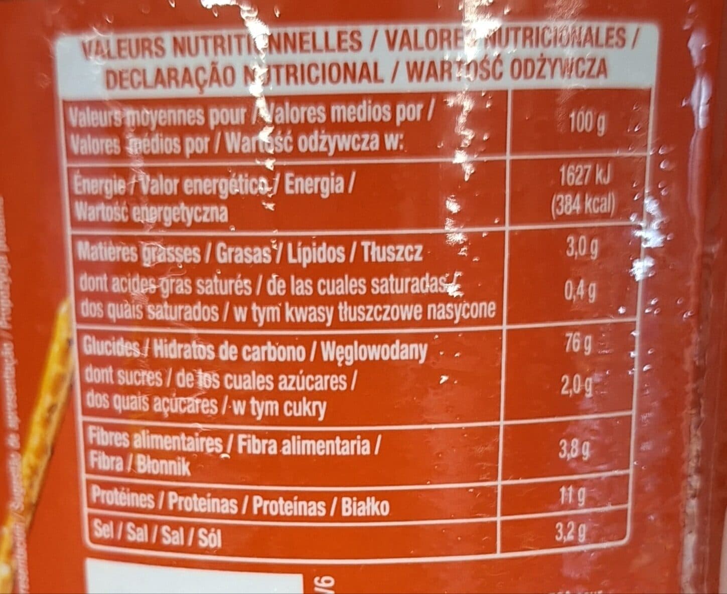 Auchan Sticks et Bretzels packshot
