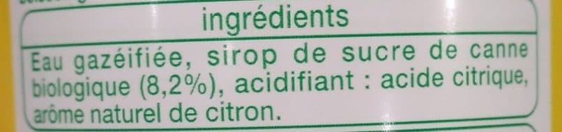 Auchan Limonade Bio packshot