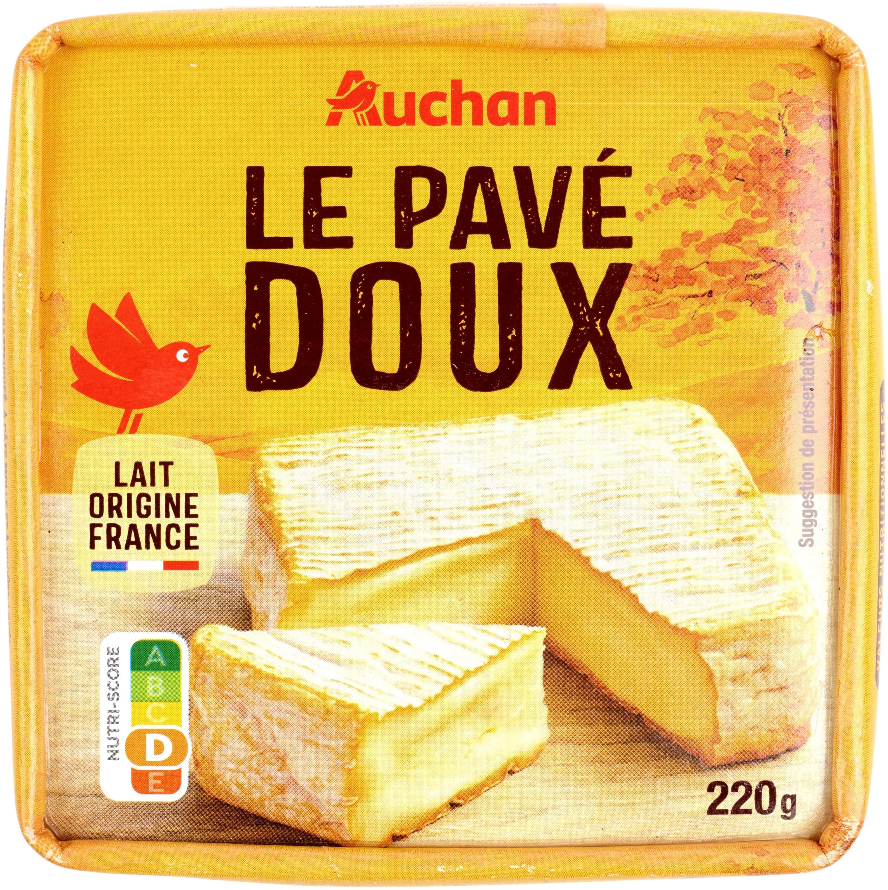 Auchan Le Pavé Doux packshot