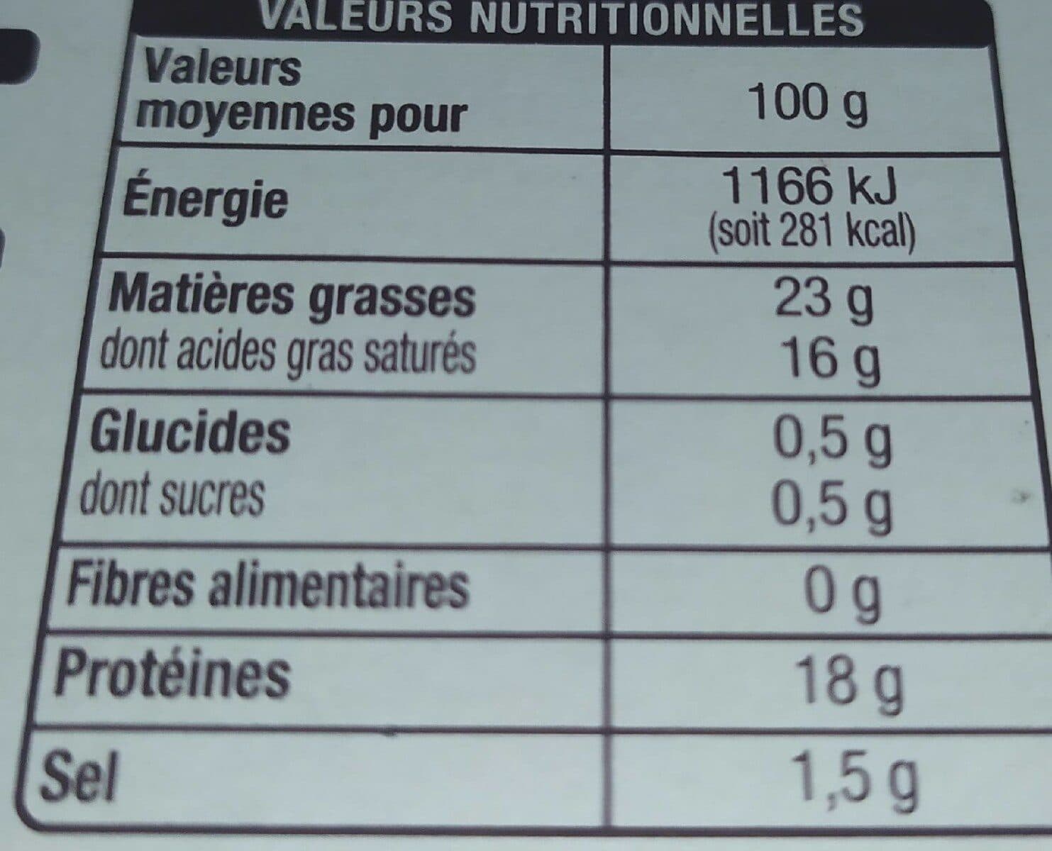 Auchan Le Coulommiers de caractère packshot