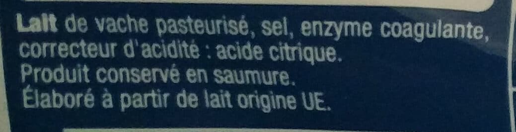 Auchan Mozzarella Maxi packshot