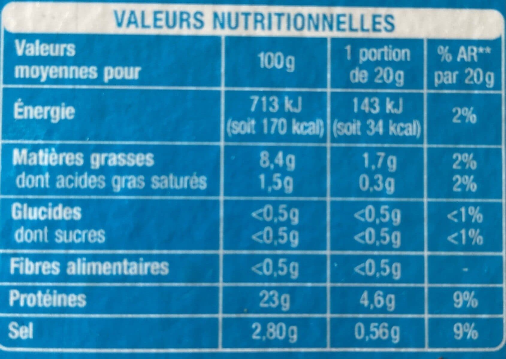 Auchan Truite fumée élevée en eau douce fumée au bois de hêtre - Spécial toasts packshot