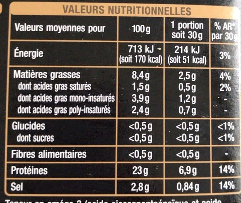Auchan Coeur de filet de truite, tranchéélevé en Francefumé au bois de hêtre packshot