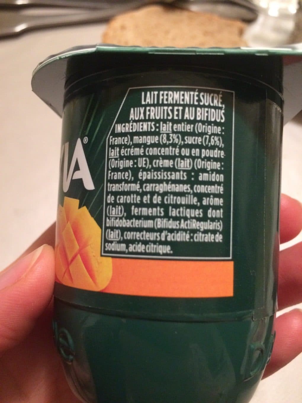 Activia Activia Mangue packshot