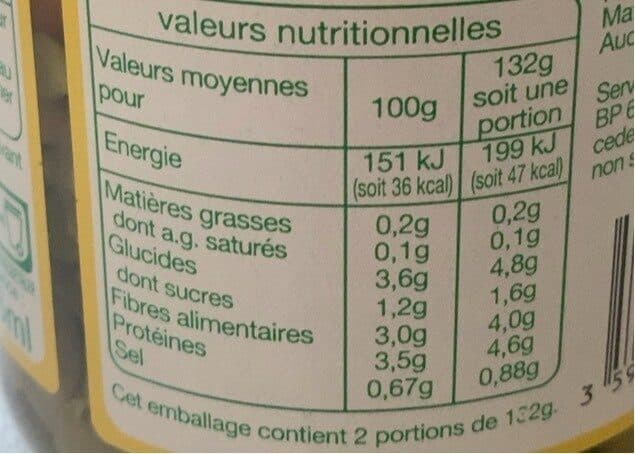 Auchan Macédoine de légumes packshot