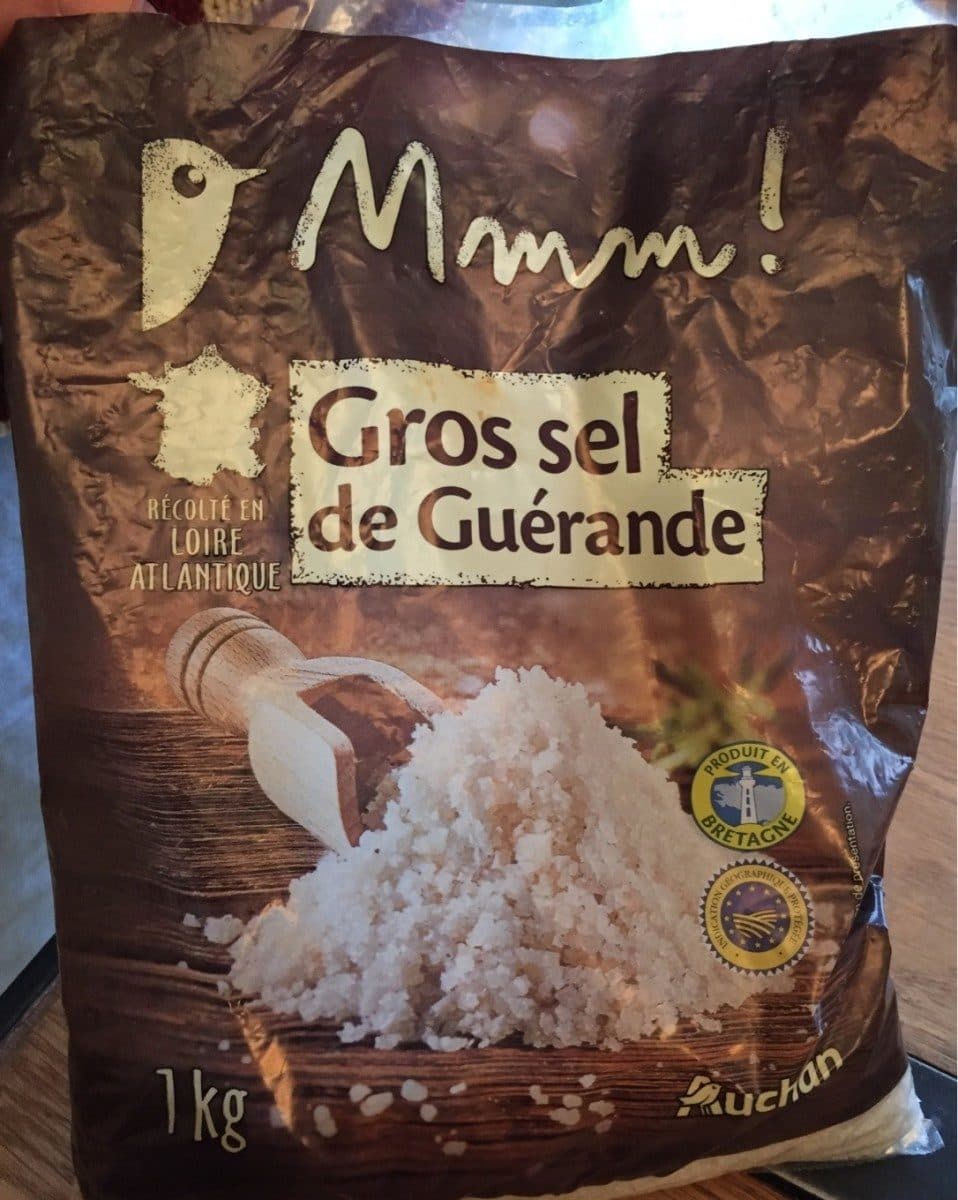 Auchan Gros Sel de Guérande packshot