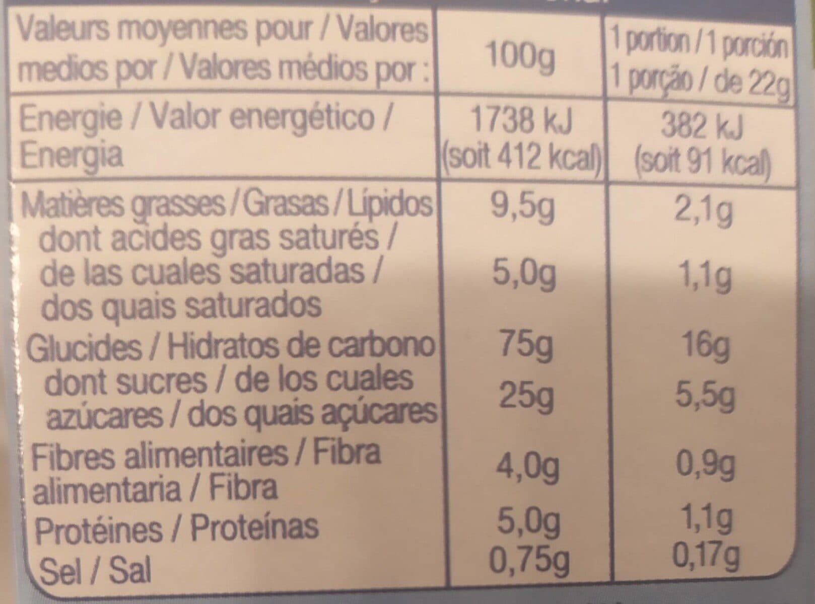 ETHIQUABLE Barres de céréales aux pépites de chocolat noir sans gluten packshot