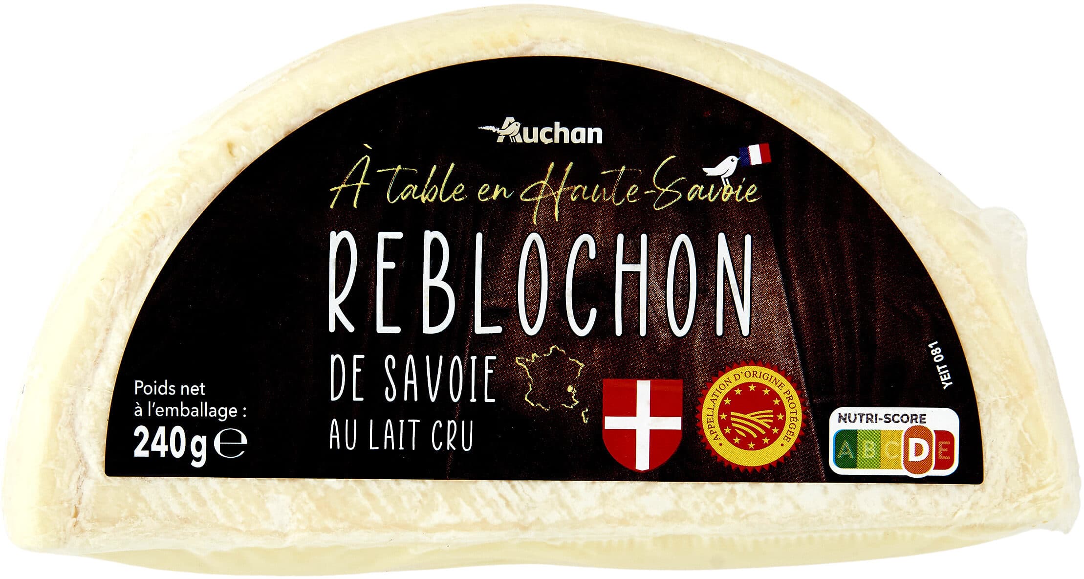 Auchan Reblochon de Savoie packshot