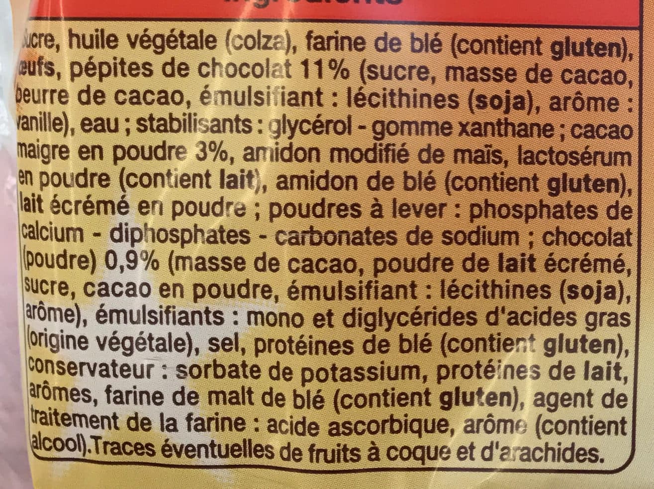 Auchan Muffins Goût Chocolat packshot