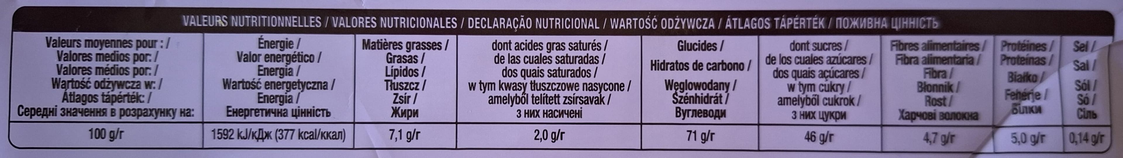 Auchan Sables fourres figue packshot