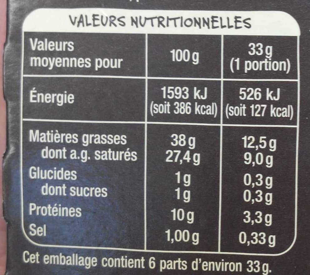 Auchan Brillat-Savarin affiné packshot