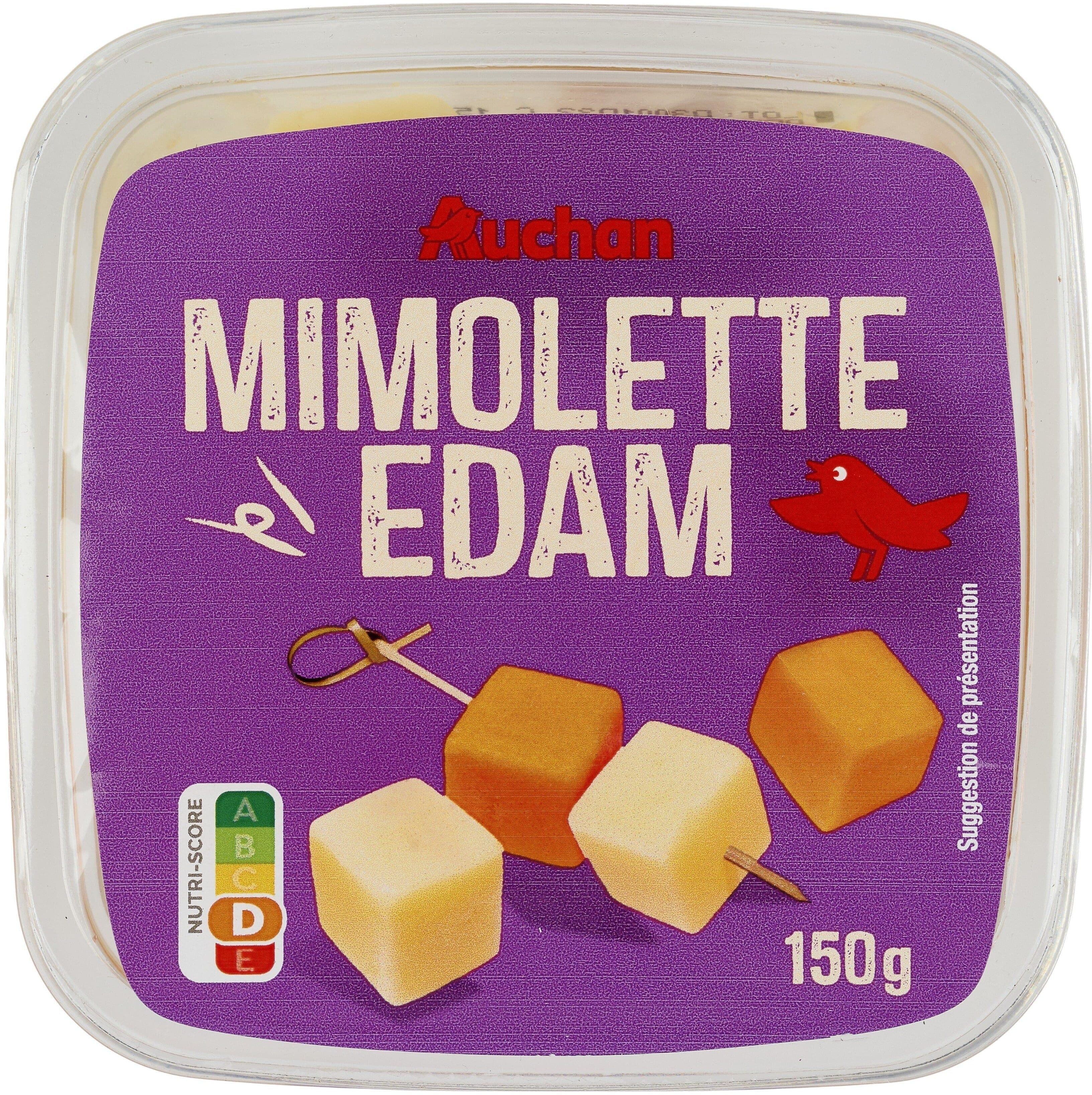 Auchan Mimolette - Edam packshot