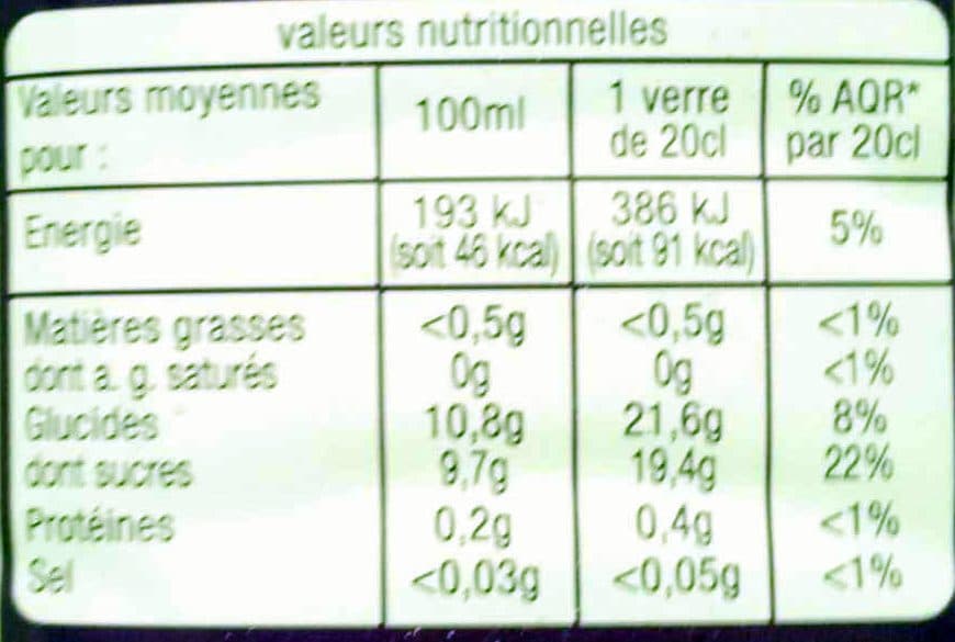Auchan Instant Gourmand - Goyave - Teneur en fruits 25% minimum packshot