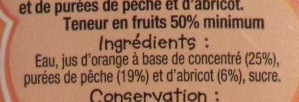 Rik&Rok Rik&Rok Nectar Orange Pêche Abricot packshot