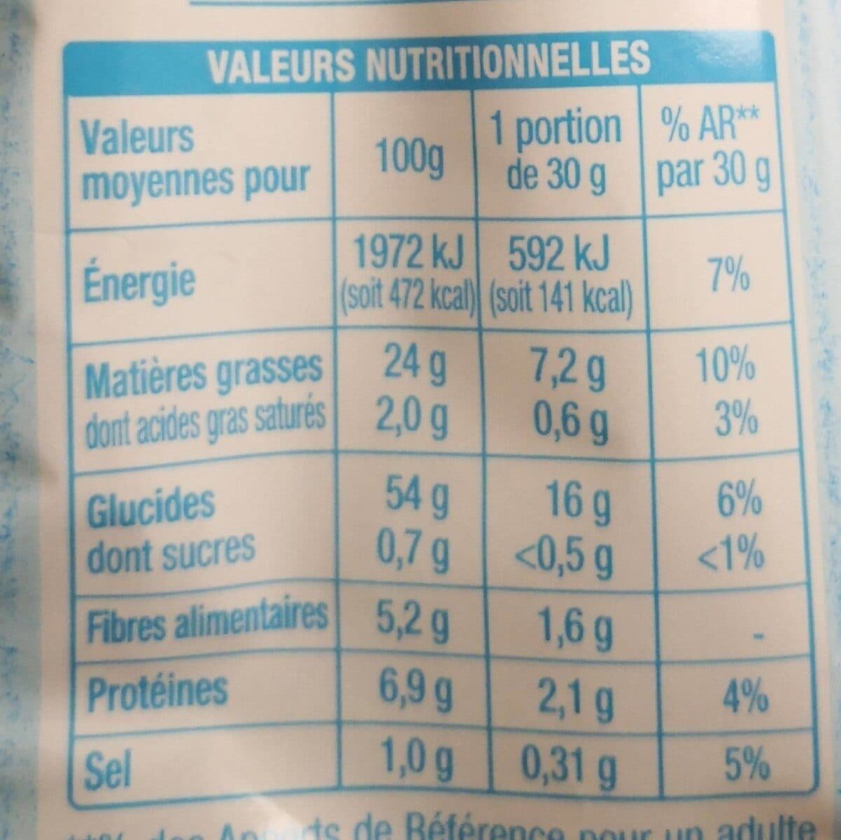 Auchan Chips allégées packshot