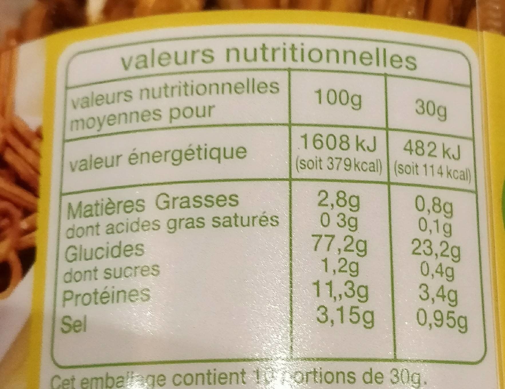 Auchan Sticks et Bretzels packshot