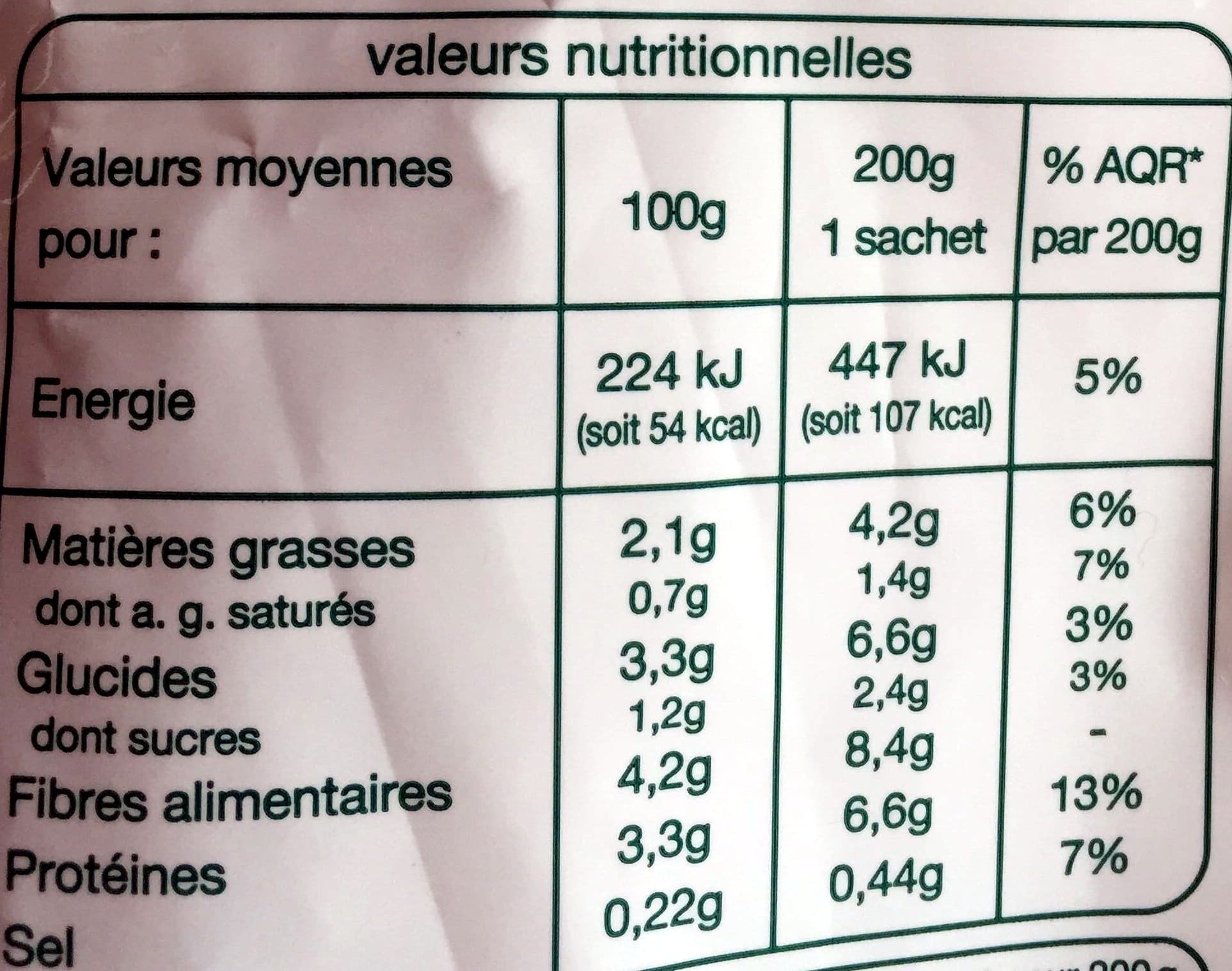 Auchan Les cuisinésMélange de légumes vers packshot
