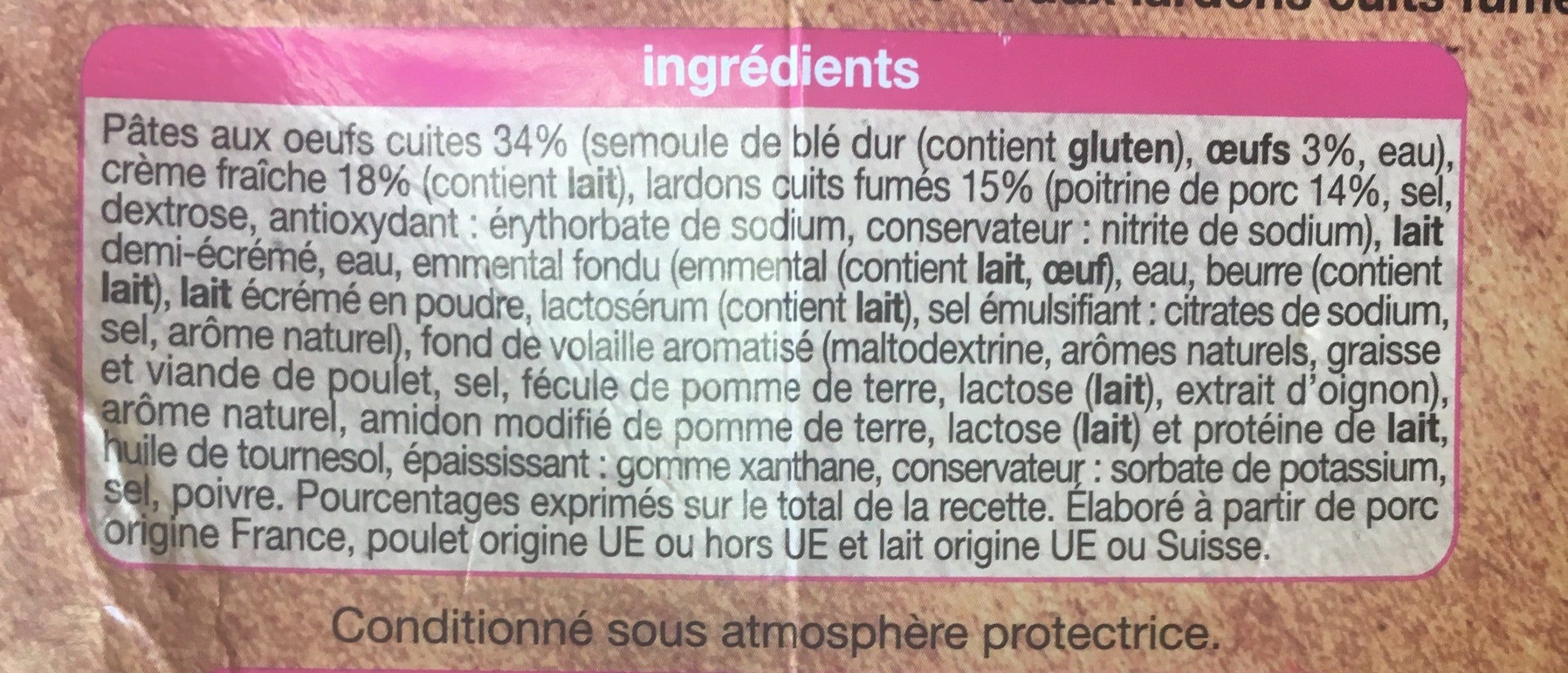 Auchan Festonate carbonara packshot