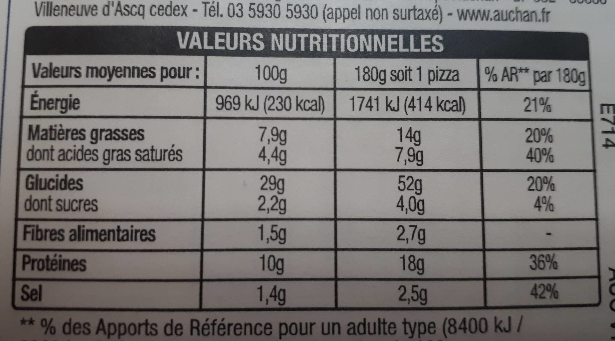 Auchan Lardons fumés Chèvre packshot