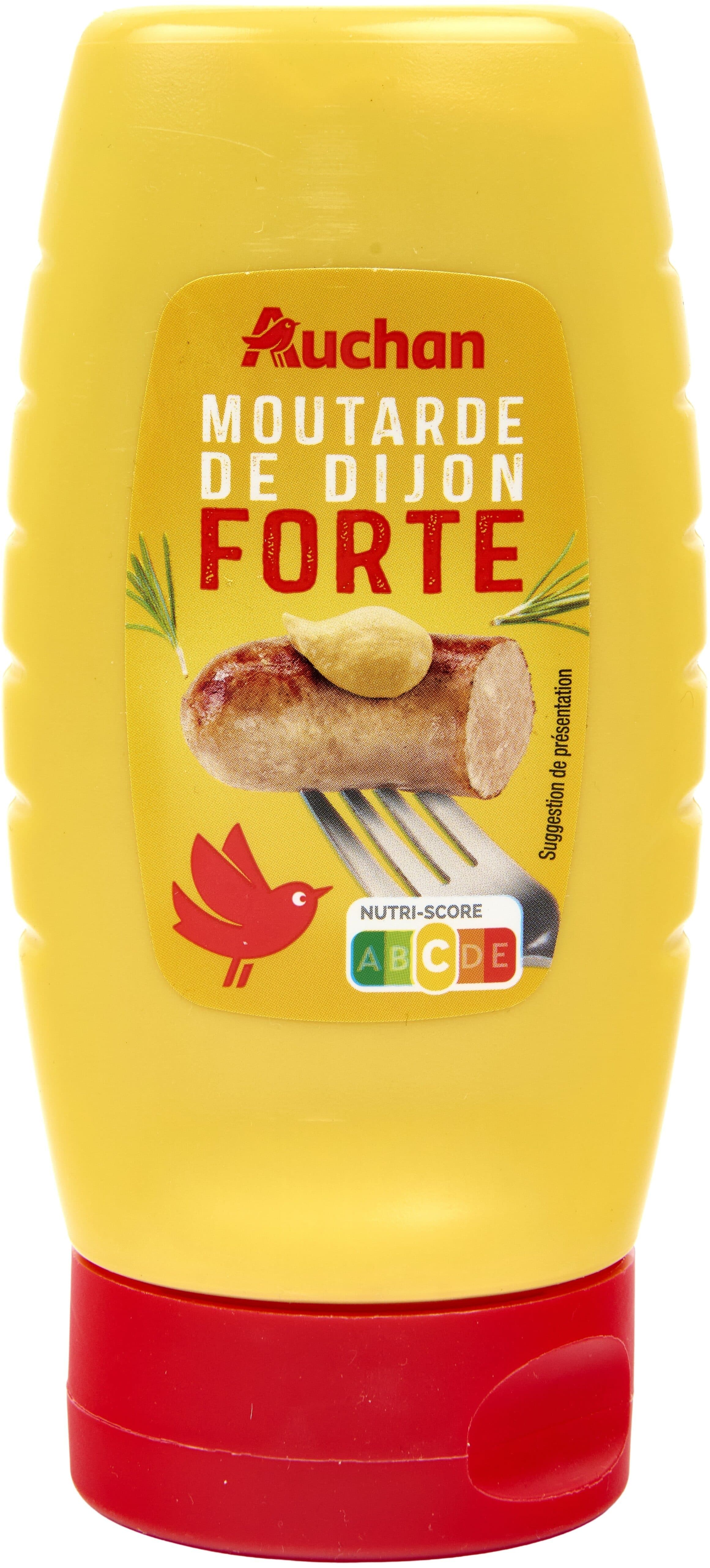 Auchan Moutarde de Dijon Forte packshot