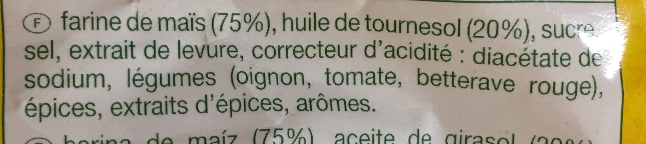 Auchan Tortillas chips saveur chili packshot