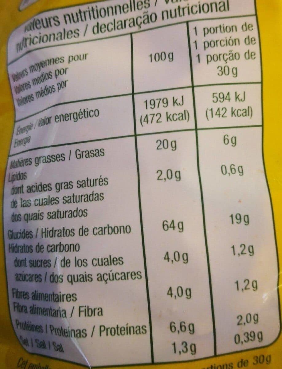 Auchan Tortillas chips saveur chili packshot