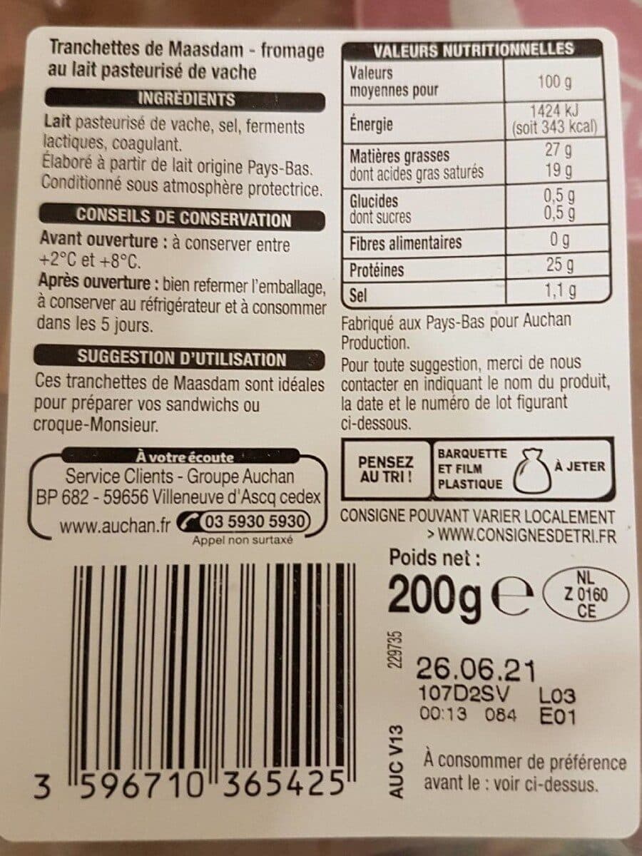 Auchan Maasdam packshot