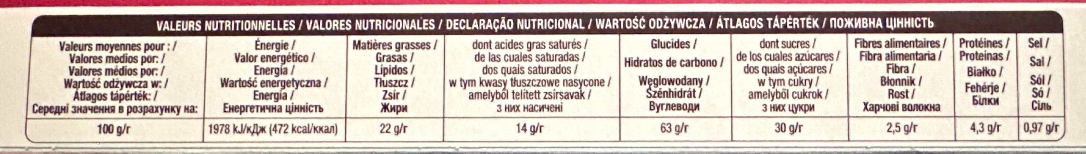 Auchan Sablés pur beurre pomme façon tatin packshot