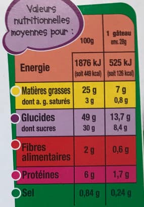 Auchan Mini cakes marbrés BIO packshot