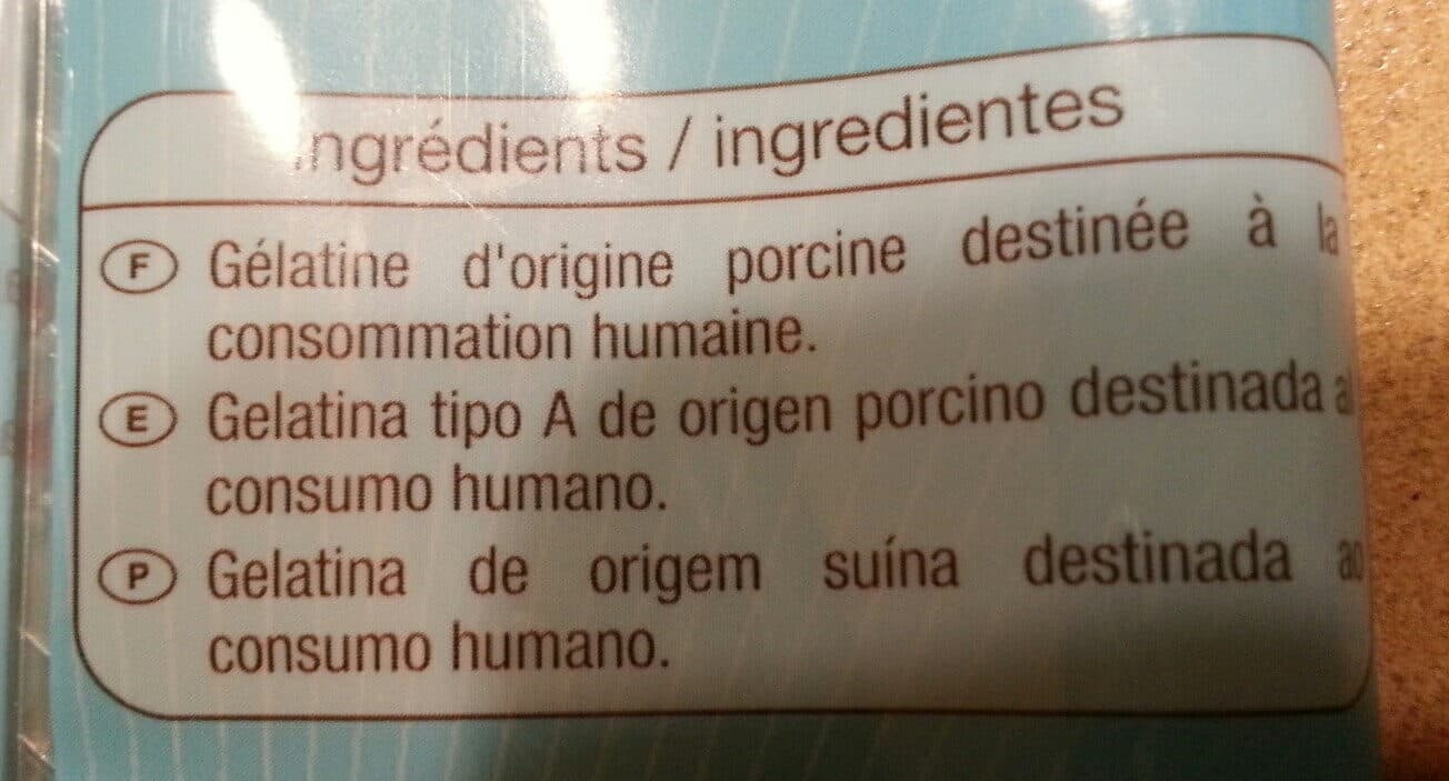 Auchan Gélatine alimentaire packshot