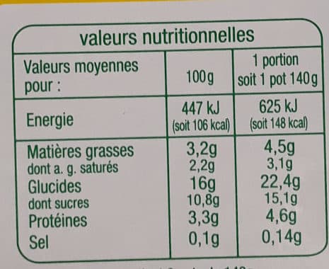 Auchan Semoule au lait - Issue de l'Agriculture Biologique packshot