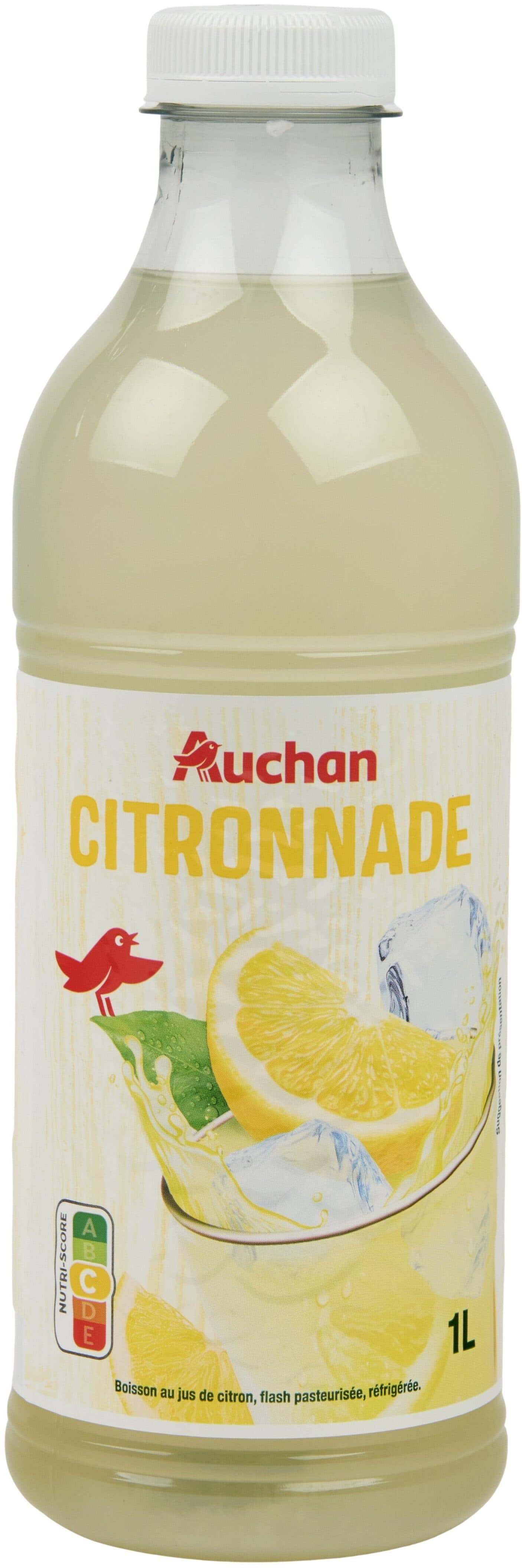 Auchan citronnade packshot