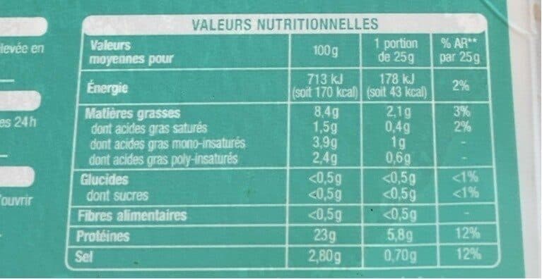 Auchan Truite fumée - salage traditionnel - fumée au bois de hêtre - élevée en eau douce packshot