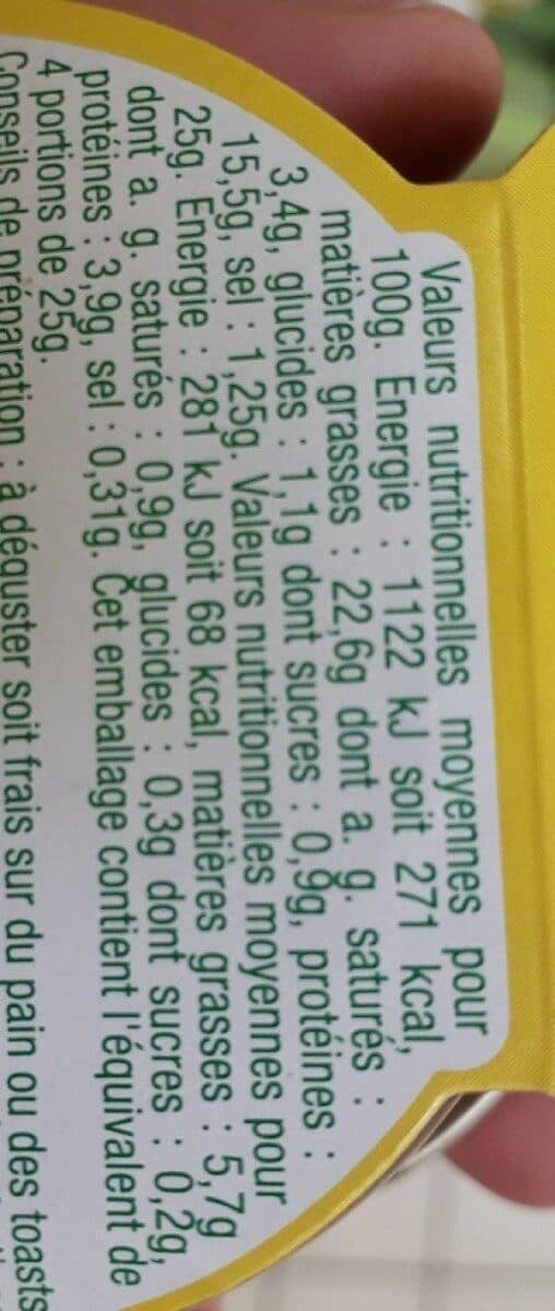 Auchan Rillettes de saumon packshot