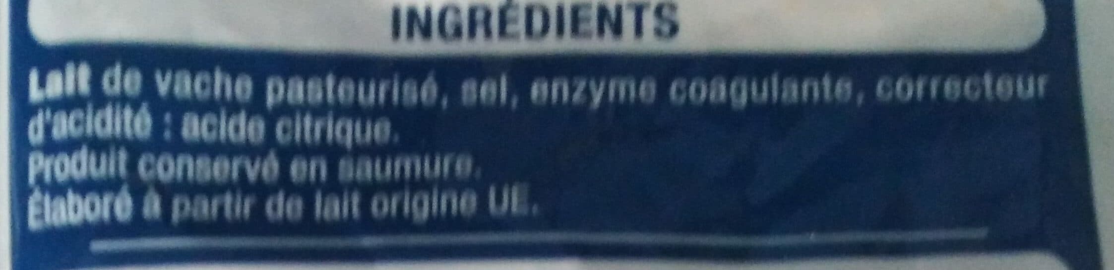Auchan 3 Mozzarella packshot