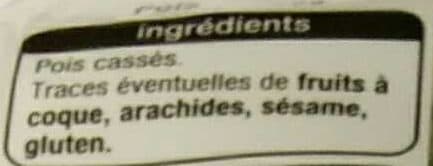 Auchan Pois cassés packshot