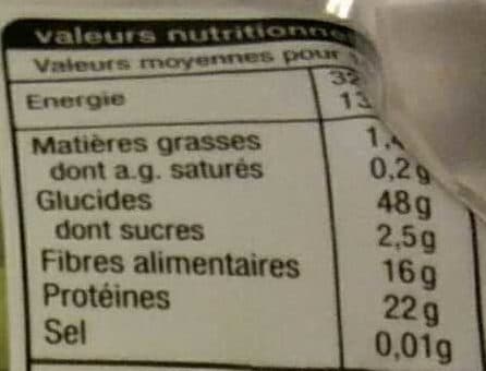 Auchan Pois cassés packshot